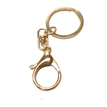 Dongguan Facory Fashion Accessory Rose Gold Metal Keychain Hook